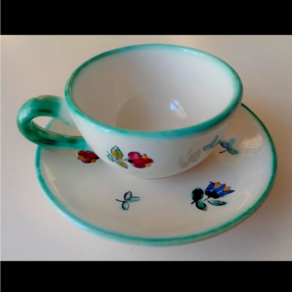 Gmundner 6 mugs and 6 saucers - Picture 6 of 6